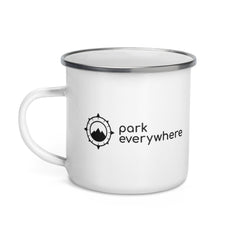 Park Everywhere Enamel Mug