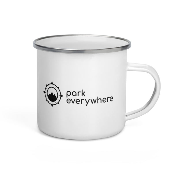 Park Everywhere Enamel Mug